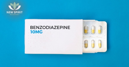 Benzodiazepine stock photo