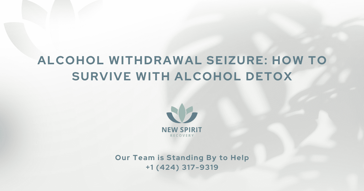 Alcohol Withdrawal Seizure How to Survive With Alcohol Detox